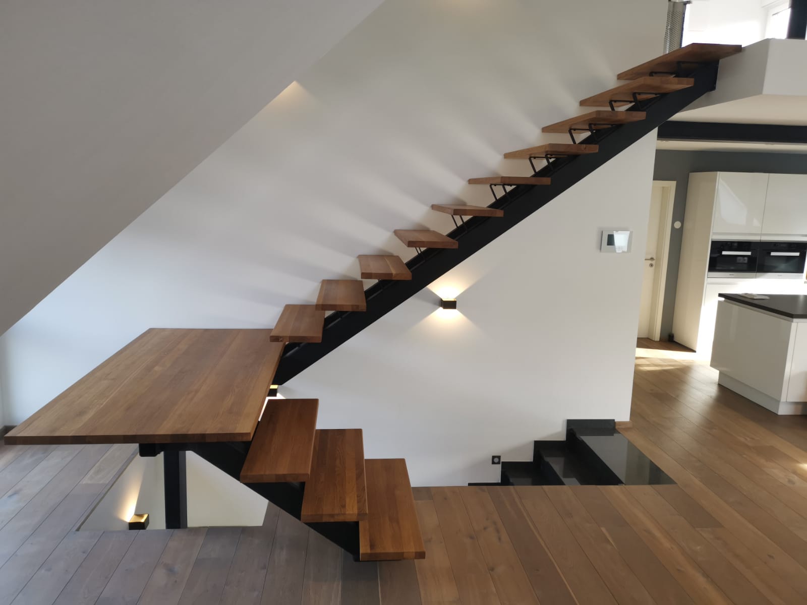 Stylish Wooden Staircase